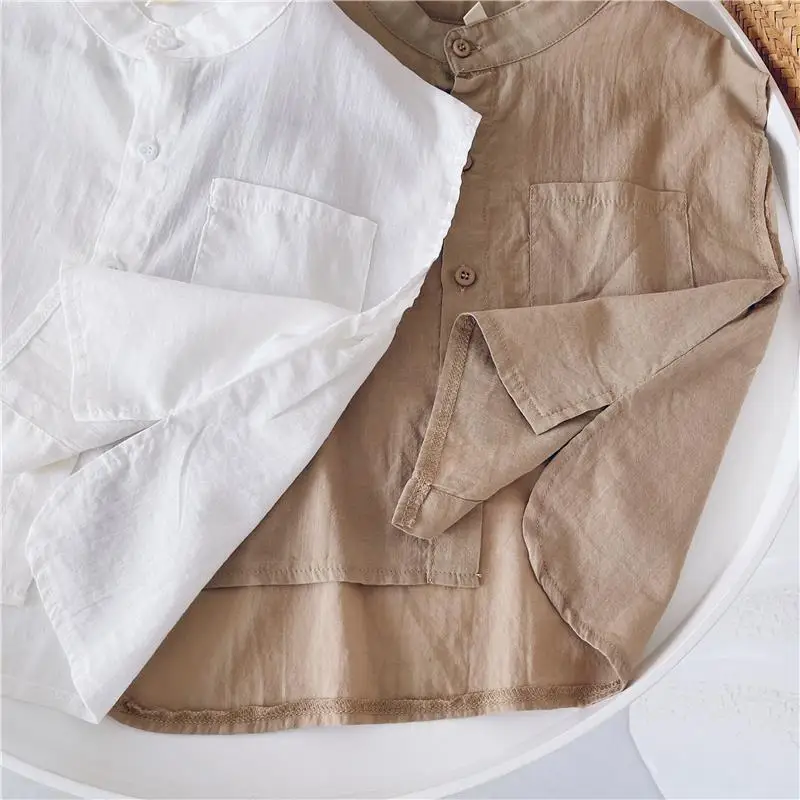 VIDMID Children's baby kids boys' sleeveless shirts cool children's summer new solid color casual cotton shirts tops P4996
VIDMID Children's baby kids boys' sleeveless shirts cool children's summer new solid color casual cotton shirts tops P4996