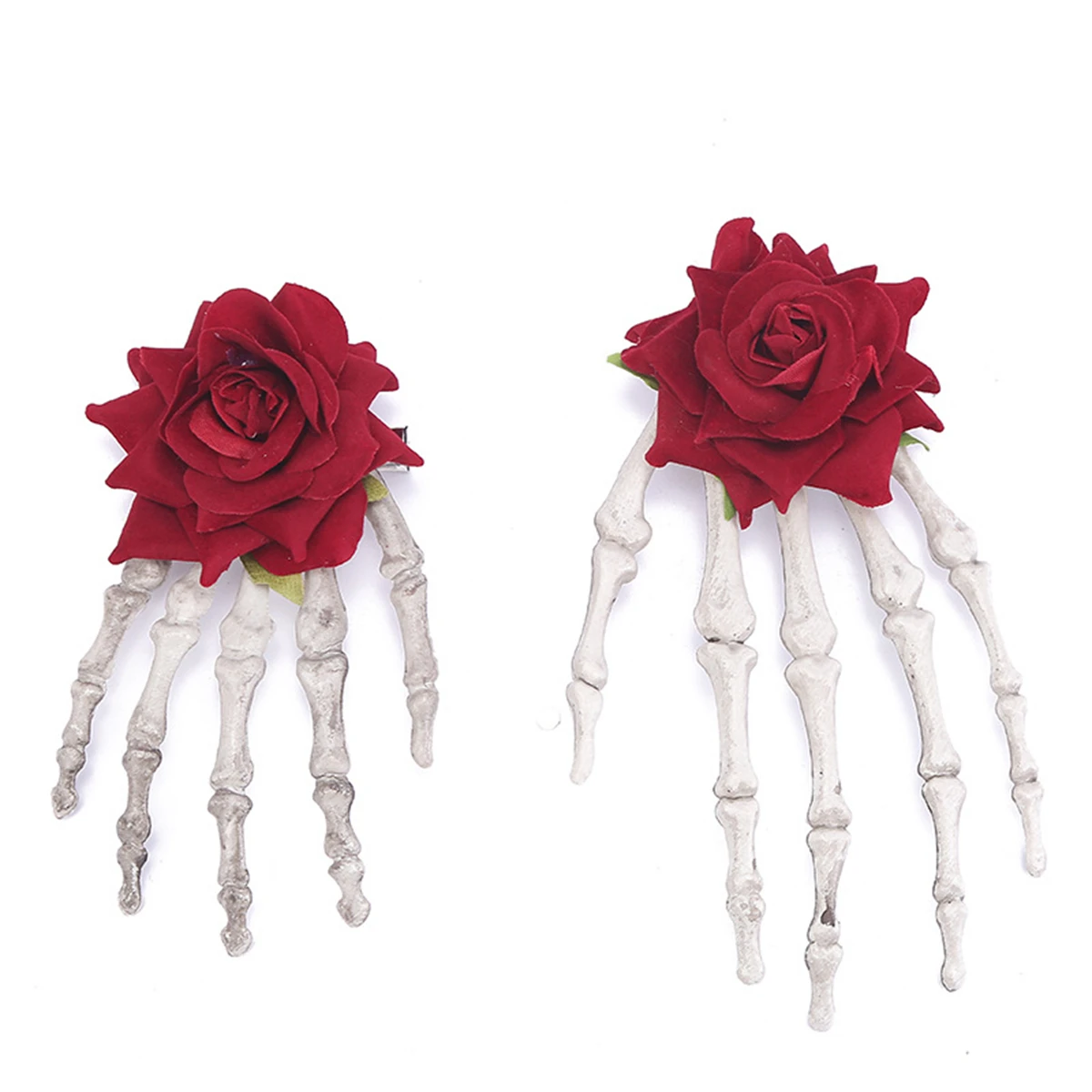 Rose Finger Hair Pin Horrible Role-playing Costume Props Child Party Halloween Cosplay for Girls Clothing Ghost Hand Decoration
Rose Finger Hair Pin Horrible Role-playing Costume Props Child Party Halloween Cosplay for Girls Clothing Ghost Hand Decoration