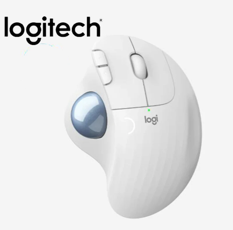 Мышь Logitech Ergo M575 Двухрежимная 2.Ghz/ Bluetooth Беспроводная трекбол мышь M570 UP