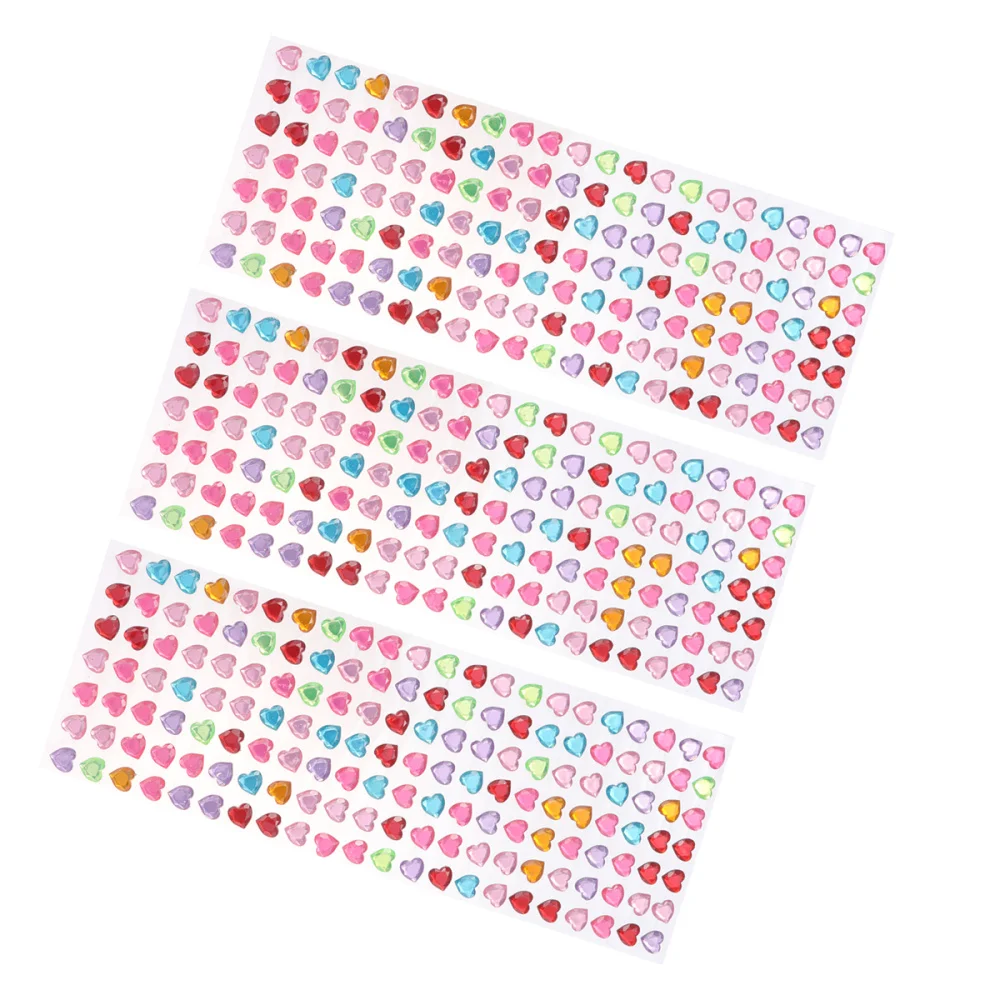 3PCS DIY Creative Diamond Stickers Decoration Diamond Paste Lovely Cartoon Stickers for DIY Craft (Color Love Hear
3PCS DIY Creative Diamond Stickers Decoration Diamond Paste Lovely Cartoon Stickers for DIY Craft (Color Love Hear