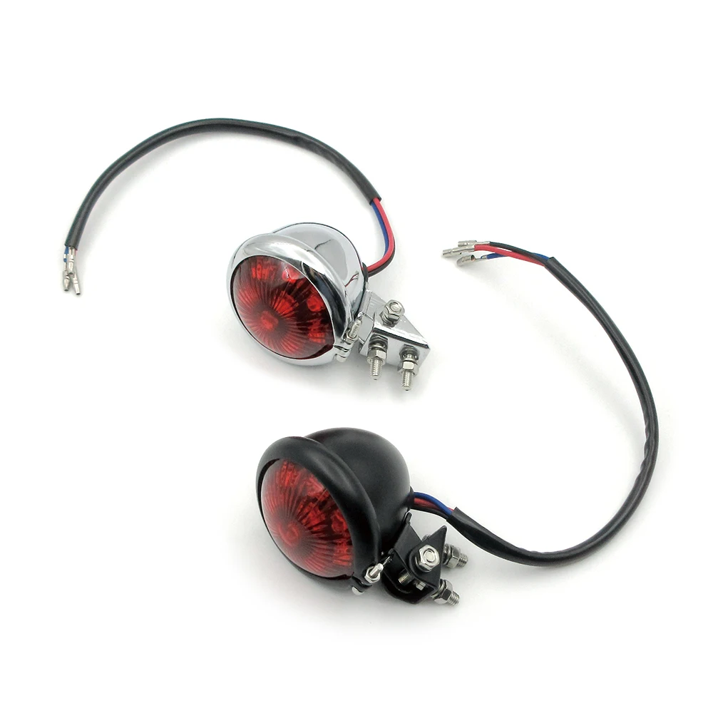 Задний фонарь для мотоцикла в ретро-стиле, стоп-сигнал с красным светодиодом для чоппера, шифратора, кафе, Racer, стоп-светильник с дымовой линз... 
Задний фонарь для мотоцикла в ретро-стиле, стоп-сигнал с красным светодиодом для чоппера, шифратора, кафе, Racer, стоп-светильник с дымовой линз...