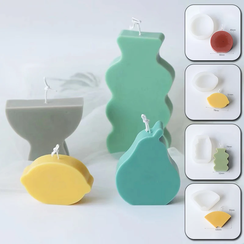 1Pcs Creative Geometric Shape Candle Silicone Mould Lemon Stair DIY Handmade Candle Molds Christmas Home Decoration Candle Mould
1Pcs Creative Geometric Shape Candle Silicone Mould Lemon Stair DIY Handmade Candle Molds Christmas Home Decoration Candle Mould
