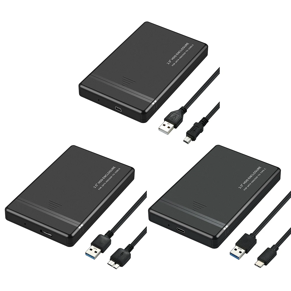 5Gbps SATA Mobile Hard Disk Case 2.5 inch Solid State Drive Box External Hard Drive Box Disk SSD Enclosure
5Gbps SATA Mobile Hard Disk Case 2.5 inch Solid State Drive Box External Hard Drive Box Disk SSD Enclosure