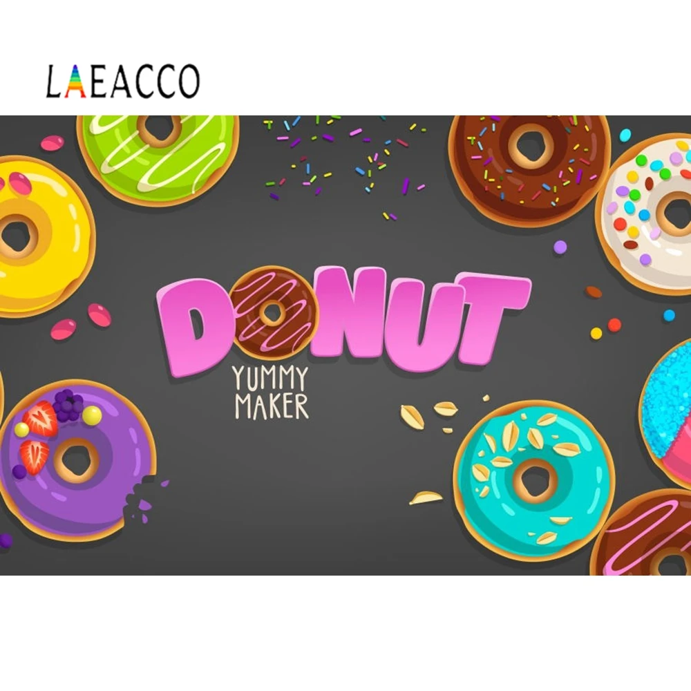 Laeacco Donuts Baby Child Photography Backdrops Personalized Birthday Party Photographic Background For Photophone Photo Studio
Laeacco Donuts Baby Child Photography Backdrops Personalized Birthday Party Photographic Background For Photophone Photo Studio