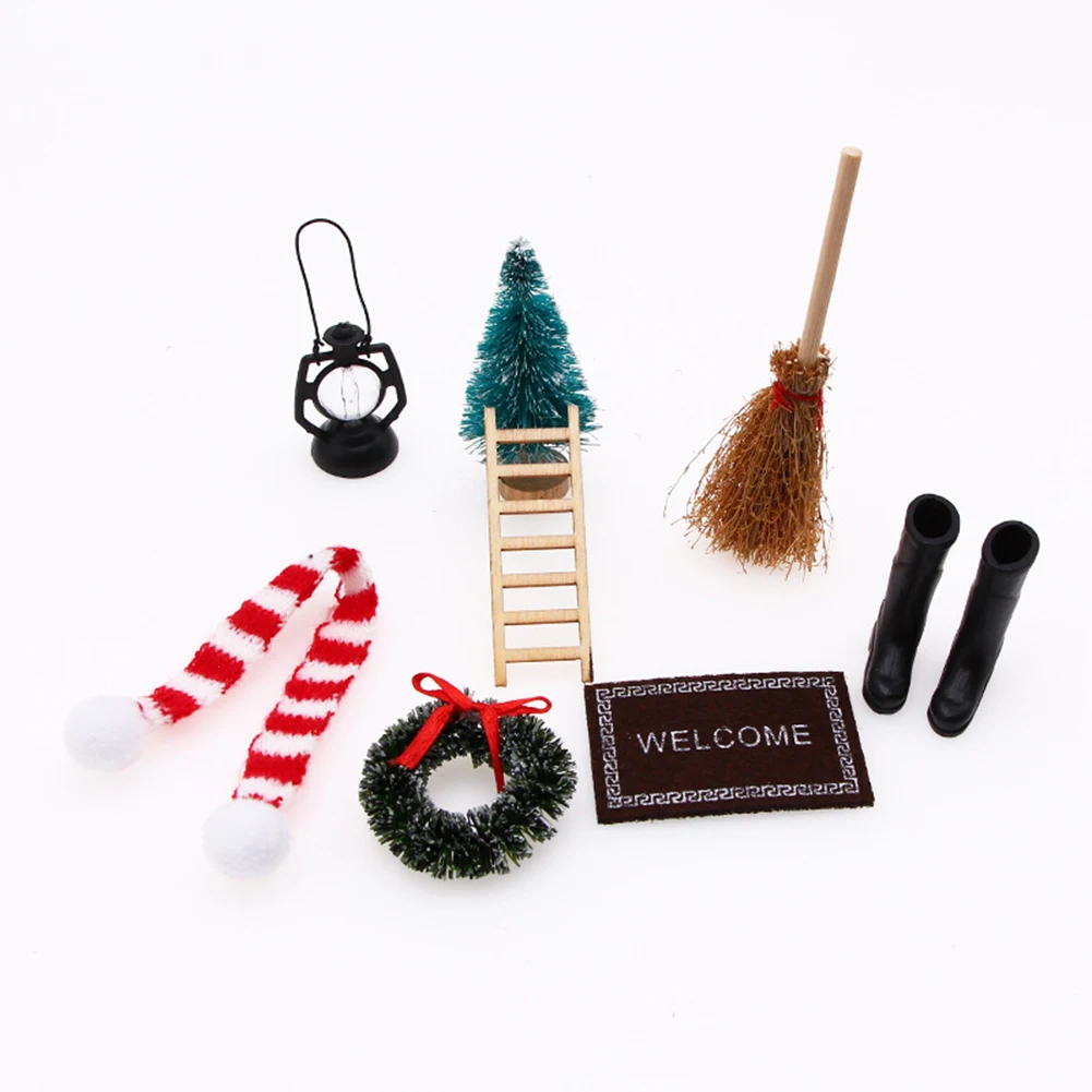 DIY Doll House Miniatures Wreath Pine Garland Wall Hanging Ornaments Dollhouse Christmas Boots Tree Accessories
DIY Doll House Miniatures Wreath Pine Garland Wall Hanging Ornaments Dollhouse Christmas Boots Tree Accessories