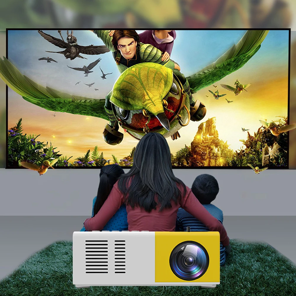 Portable J9 YG-300 Mini Projector 1080P Support 1080P AV USB SD Card USB Mini Home Projector Mini Pocket Beamer
Portable J9 YG-300 Mini Projector 1080P Support 1080P AV USB SD Card USB Mini Home Projector Mini Pocket Beamer