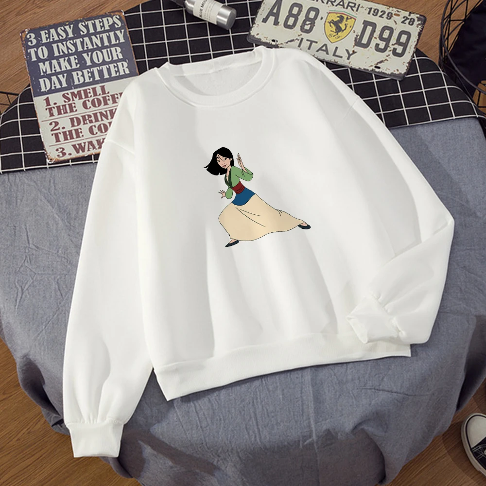 Disney Princess Series Sweatshirt Beautiful Mulan Graphic Printed Hoodies Vogue Modern Aesthetic Fashion Soothing Pullovers
Disney Princess Series Sweatshirt Beautiful Mulan Graphic Printed Hoodies Vogue Modern Aesthetic Fashion Soothing Pullovers
