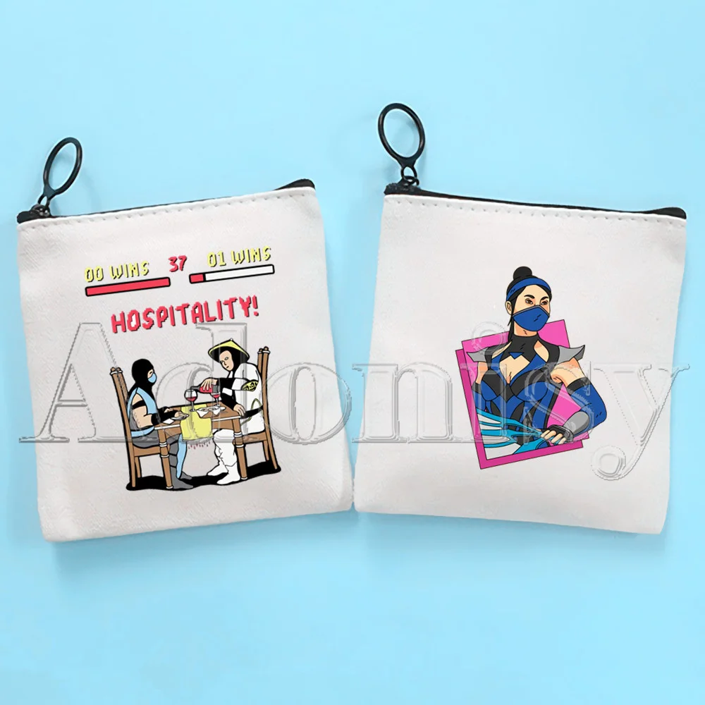 Mortal Kombat Small Square Bag Coin Purse Storage Small Bag Card Bag Key Bag Coin Clutch Bag Zipper Key Bag
Mortal Kombat Small Square Bag Coin Purse Storage Small Bag Card Bag Key Bag Coin Clutch Bag Zipper Key Bag