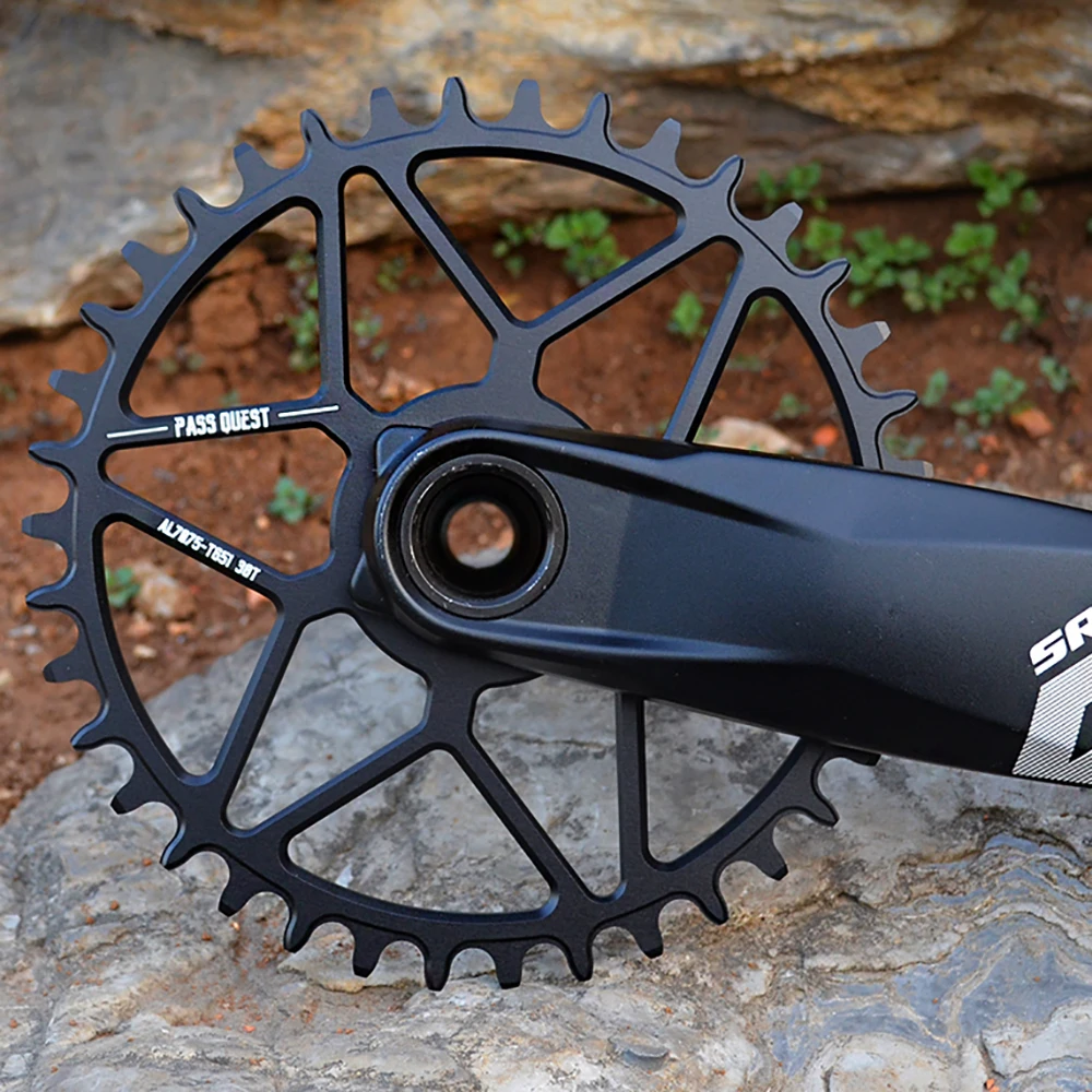 PASS QUEST SRAM gx xx1 eagle GXP round mountain bike narrow sprocket 30-44T bicycle bicycle sprocket 0mm offset crank 7075 alum
PASS QUEST SRAM gx xx1 eagle GXP round mountain bike narrow sprocket 30-44T bicycle bicycle sprocket 0mm offset crank 7075 alum