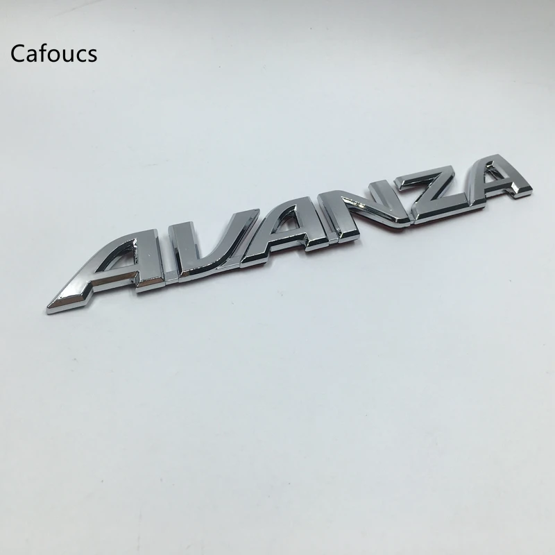 Для Toyota Avanza эмблема задняя багажная дверь логотип табличка наклейки на