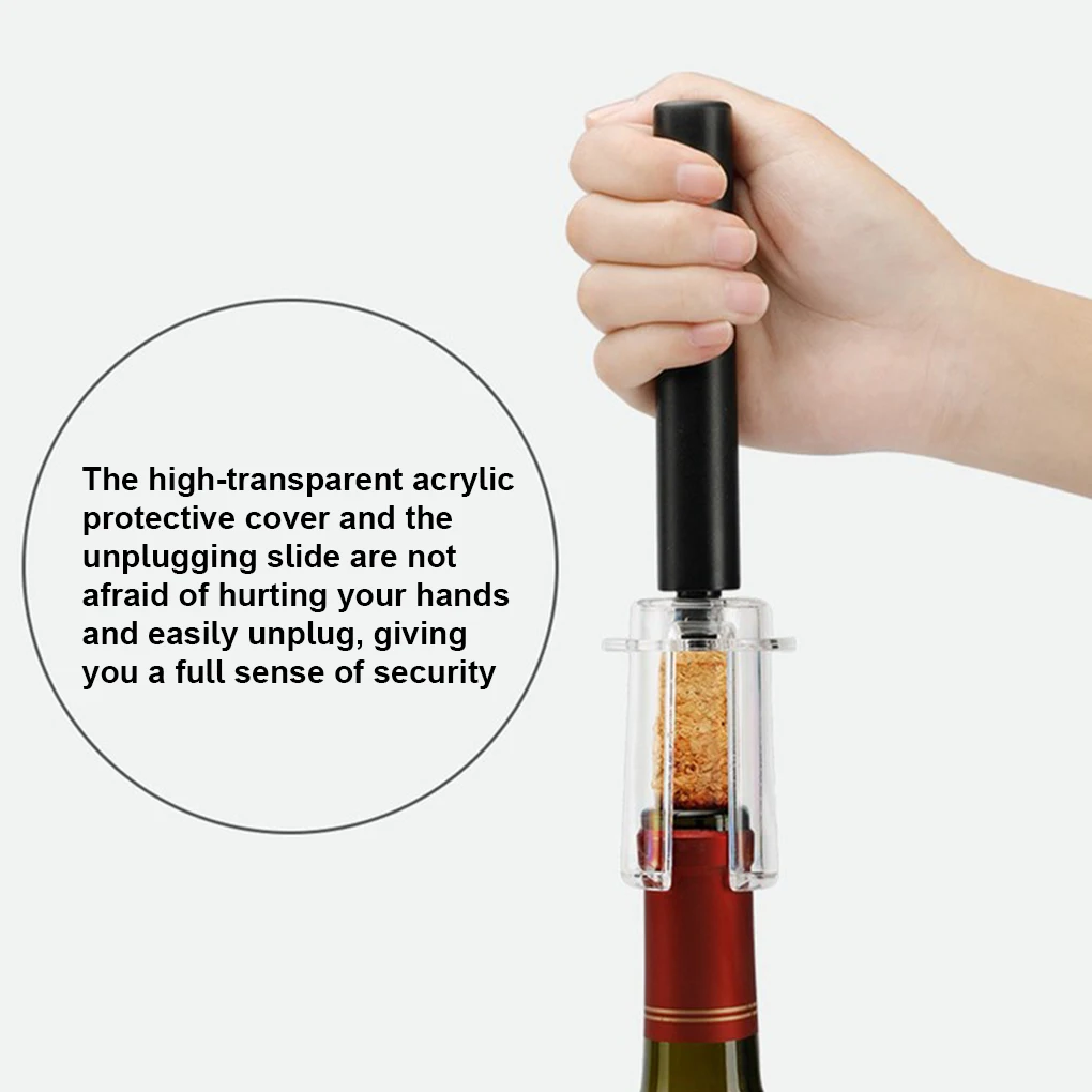 Hot Sale 1PC Air Pump Wine Bottle Opener Stainless Steel Pin Type Bottle Pumps Kitchen Bar Opening Tools
Hot Sale 1PC Air Pump Wine Bottle Opener Stainless Steel Pin Type Bottle Pumps Kitchen Bar Opening Tools