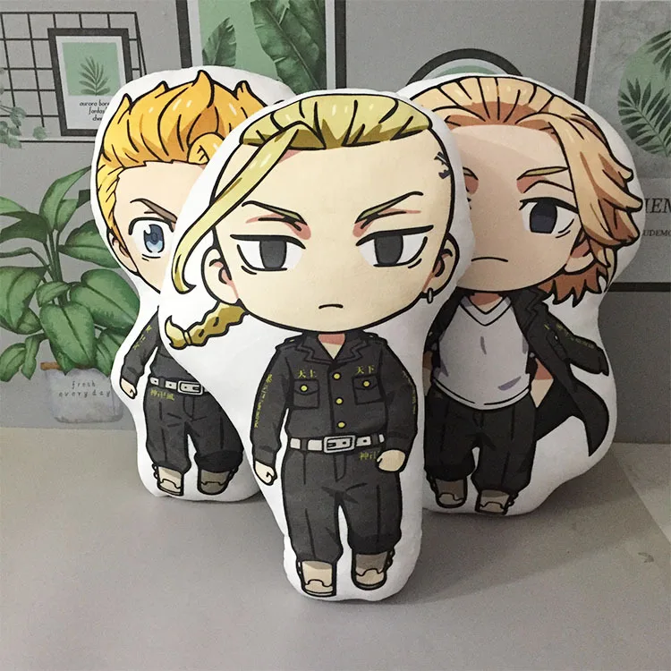 10/40CM Tokyo Revengers Plush Tokyo Manji Gang Hanagaki Takemichi Draken Mikey Hanemiya Kazutora Soft Stuffed Japan Mange Doll
10/40CM Tokyo Revengers Plush Tokyo Manji Gang Hanagaki Takemichi Draken Mikey Hanemiya Kazutora Soft Stuffed Japan Mange Doll