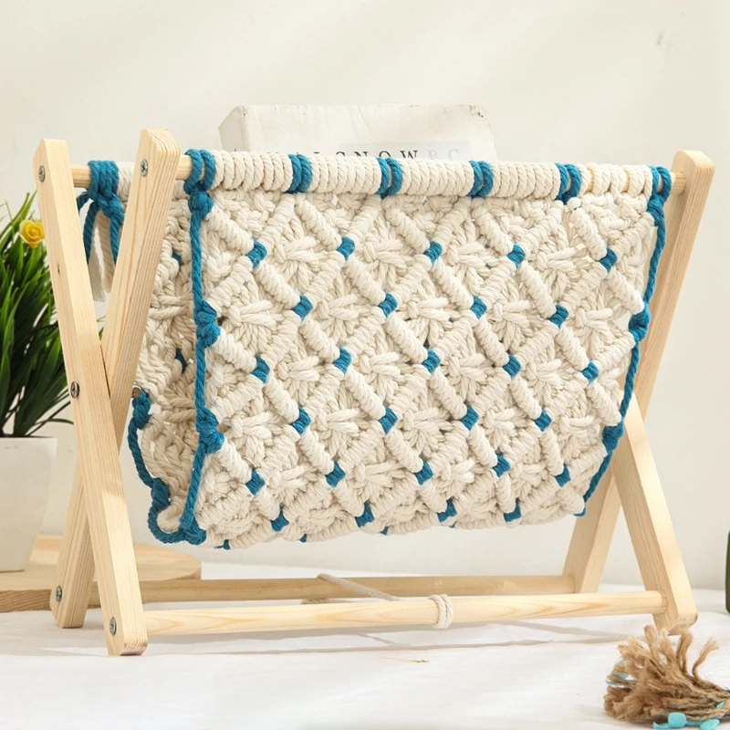 M5TF Woven Storage Rack Bohemian Style Magazine Storage Holder Basket for Books Newspapers Notebook Home Art Decoration
M5TF Woven Storage Rack Bohemian Style Magazine Storage Holder Basket for Books Newspapers Notebook Home Art Decoration