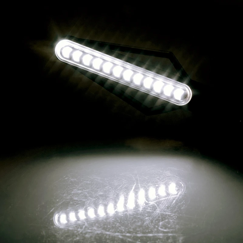 2Pcs Universal Motorcycle Modified Turn Signal LED Streamer Bicolor Turn Signal(Yellow Light + White Light)
2Pcs Universal Motorcycle Modified Turn Signal LED Streamer Bicolor Turn Signal(Yellow Light + White Light)