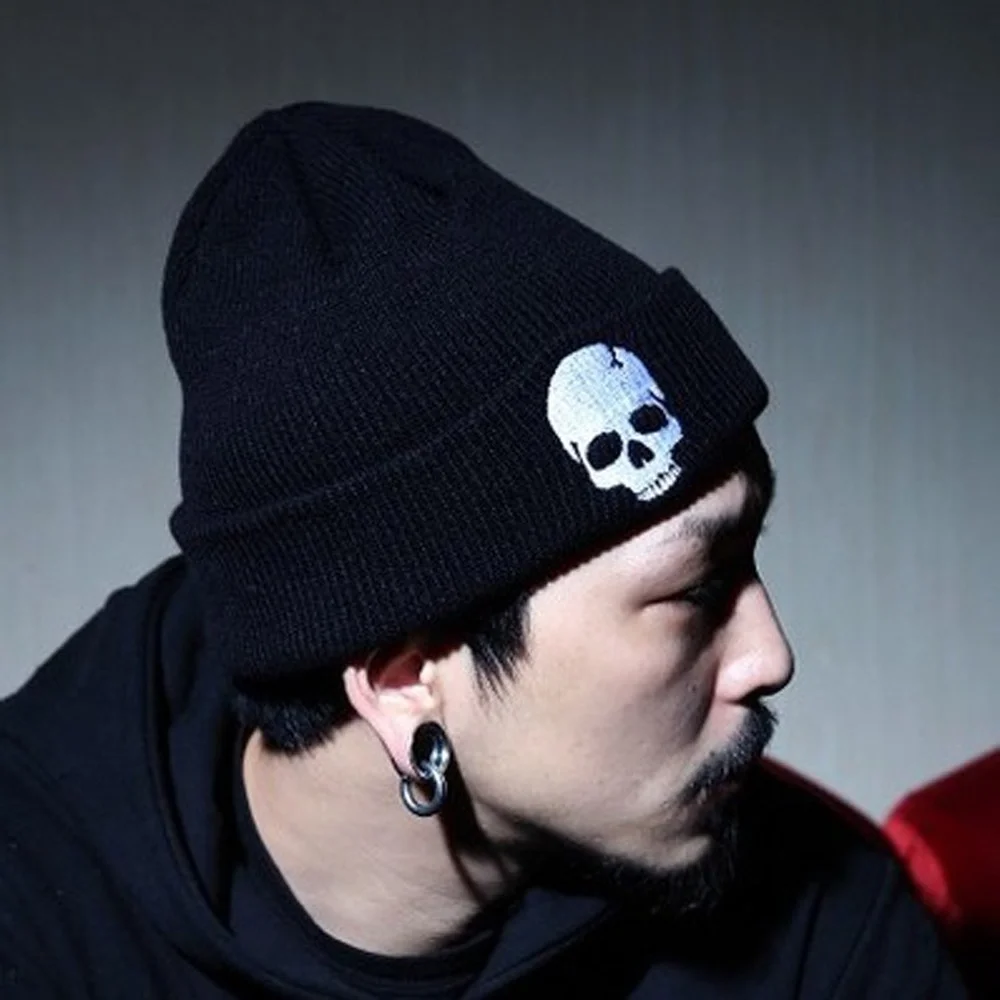 Autumn and Winter European and American Style Wool Cap Personalized Skull Knitted Hat Men and Women Warm Hip-hop Set Head Cap
Autumn and Winter European and American Style Wool Cap Personalized Skull Knitted Hat Men and Women Warm Hip-hop Set Head Cap