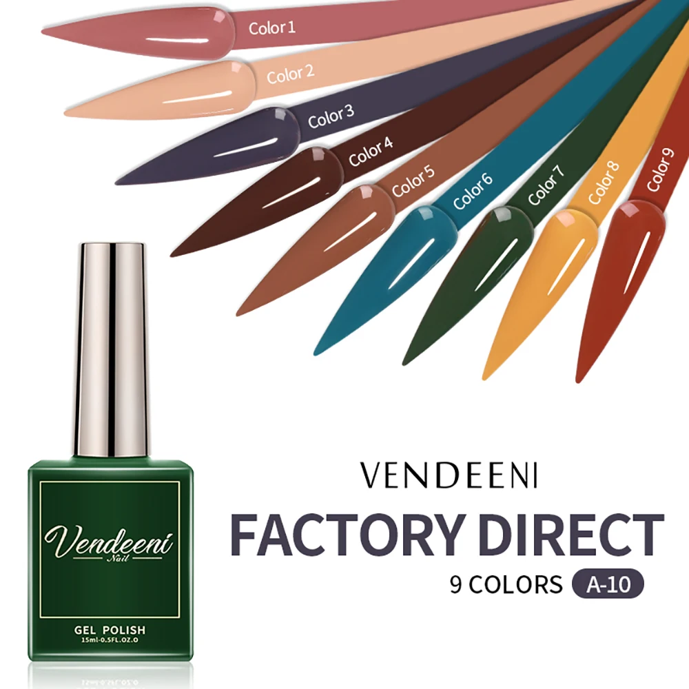 Vendeeni 15ml Coffee Brown UV Gel Nail Polish Pure Color Soak Off UV Gel Varnish Color Nail Gel Polish DIY Nail Art varnish
Vendeeni 15ml Coffee Brown UV Gel Nail Polish Pure Color Soak Off UV Gel Varnish Color Nail Gel Polish DIY Nail Art varnish