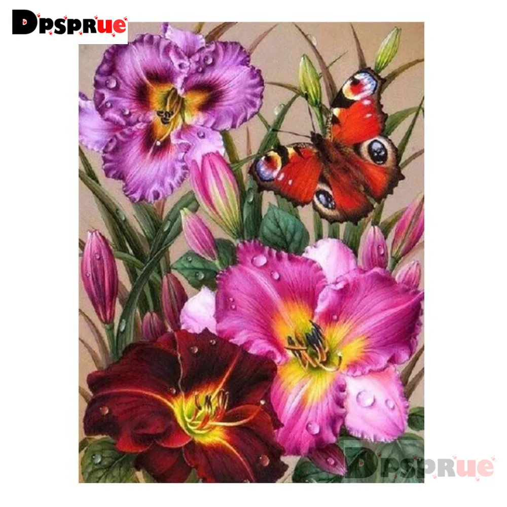 Dpsprue Diamond Painting Kit Cross stitch Full Square/Round Diamond Embroidery Flower 5D DIY Mosaic Home Decoration Gift
Dpsprue Diamond Painting Kit Cross stitch Full Square/Round Diamond Embroidery Flower 5D DIY Mosaic Home Decoration Gift