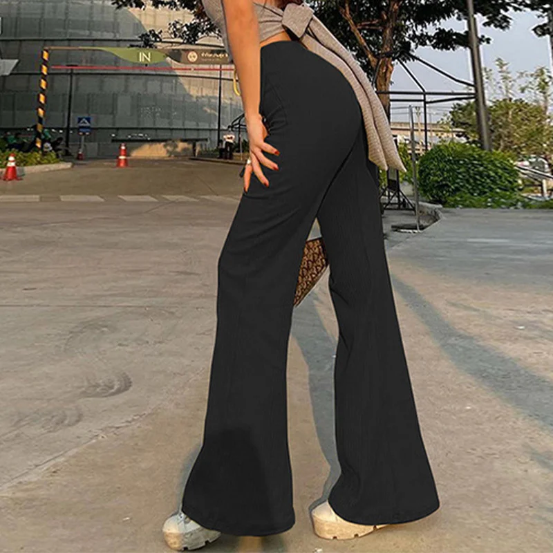Summer Female Solid High Waist Skinny Flare Pants 2021 New Lace Up Slim Fit Femme High Waist Trousers Chic Office Lady Pants
Summer Female Solid High Waist Skinny Flare Pants 2021 New Lace Up Slim Fit Femme High Waist Trousers Chic Office Lady Pants