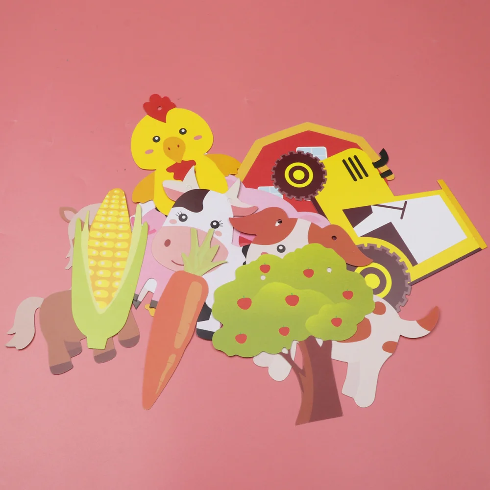 Farm Theme Party Banner Animal Molding Cartoon Bunting Decoration Paper Hanging Banner for Birthday Party
Farm Theme Party Banner Animal Molding Cartoon Bunting Decoration Paper Hanging Banner for Birthday Party