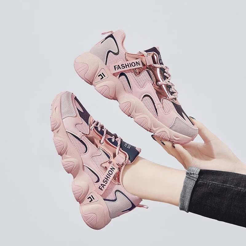 Women Fashion Running Shoes Comfortable Mesh Breathable Non-Slipper Sneakers Light Weight Outdoor Travel Walking Sports Shoes
Women Fashion Running Shoes Comfortable Mesh Breathable Non-Slipper Sneakers Light Weight Outdoor Travel Walking Sports Shoes