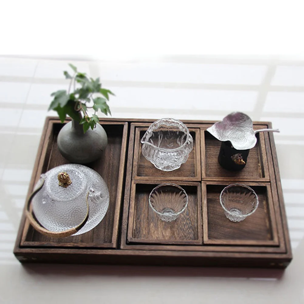 A Set Of 7 Retro Wooden Tea Tray Rustic Paulownia Tray Vintage Wooden Pallet Tea Food Serving Tray For Tea Art Tea Ceremony
A Set Of 7 Retro Wooden Tea Tray Rustic Paulownia Tray Vintage Wooden Pallet Tea Food Serving Tray For Tea Art Tea Ceremony