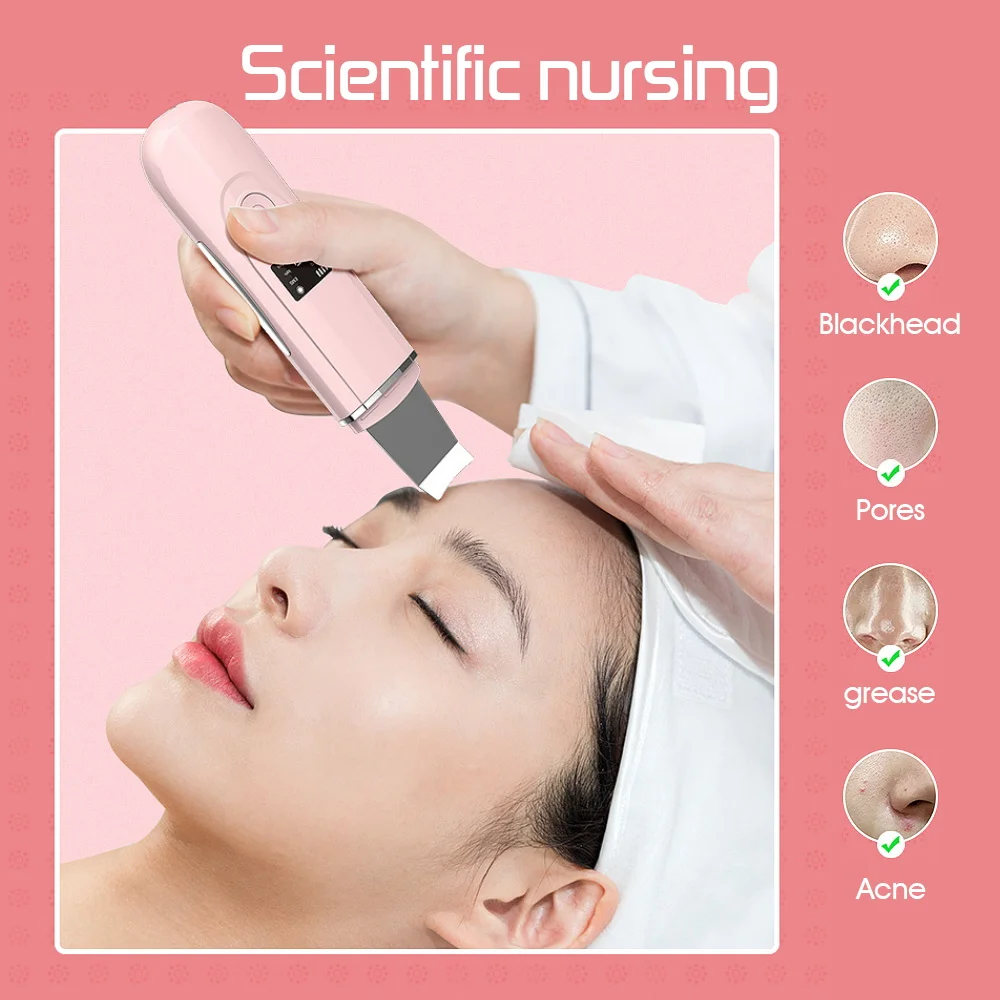 Blackhead Remover Pore Face Cleaner Ultrassonico Skin Care Ultrasonic Skin Scrubber Peeling Facial Deep Cleansing
Blackhead Remover Pore Face Cleaner Ultrassonico Skin Care Ultrasonic Skin Scrubber Peeling Facial Deep Cleansing