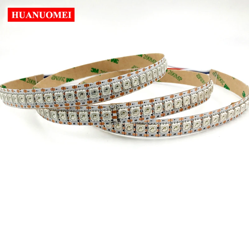1 м 100 светодиодный s/М прибор приемно WS2813 Светодиодные ленты RGB 5050 SMD гибкие