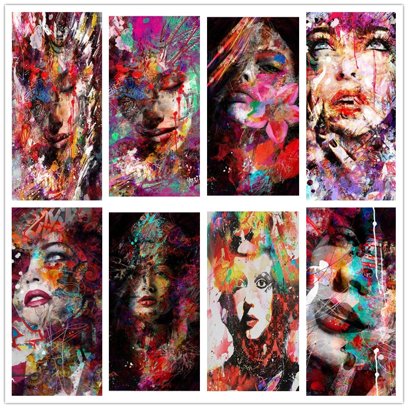 5d Diy Diamond Painting Abstract Woman Face Full Square Diamond Embroidery Pop Art Mosaic Graffiti Wall Artist Home Decoration
5d Diy Diamond Painting Abstract Woman Face Full Square Diamond Embroidery Pop Art Mosaic Graffiti Wall Artist Home Decoration