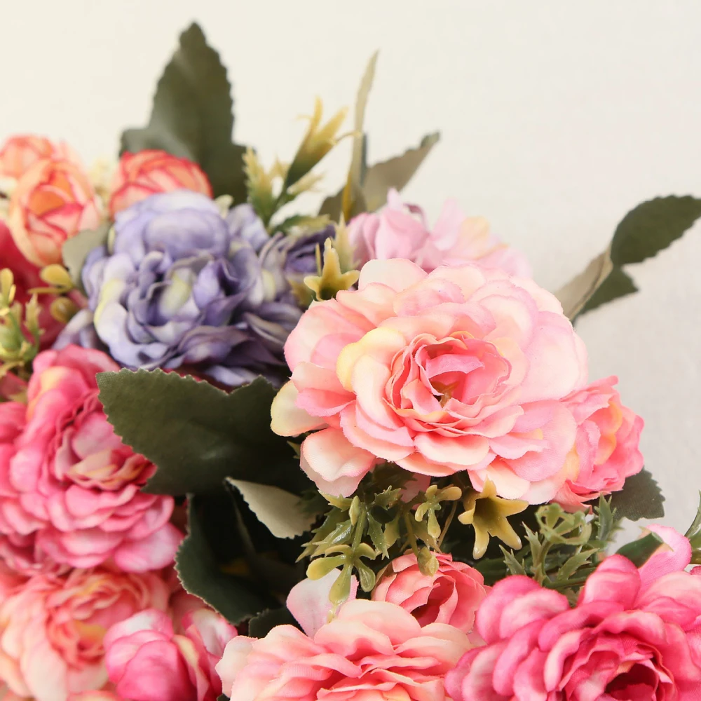 Wall Hanging Flower Garland Artificial Flowers Wreath Rose Plastic Silk Decorative European Style Wedding Decor Accesories
Wall Hanging Flower Garland Artificial Flowers Wreath Rose Plastic Silk Decorative European Style Wedding Decor Accesories