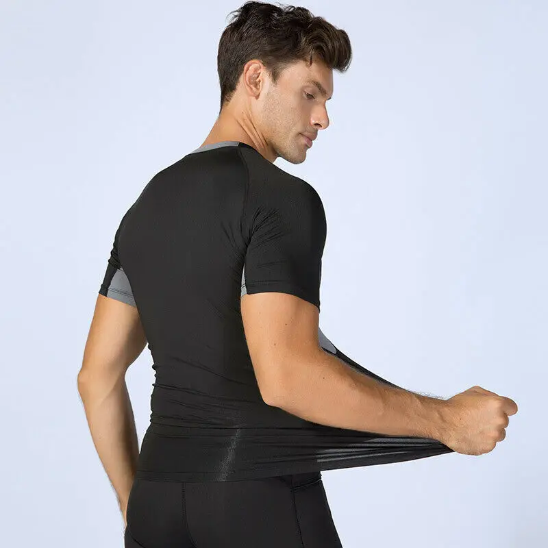 Men's training T-shirt wicking and quick-drying training sportswear short-sleeved breathable running men's fitness top
Men's training T-shirt wicking and quick-drying training sportswear short-sleeved breathable running men's fitness top