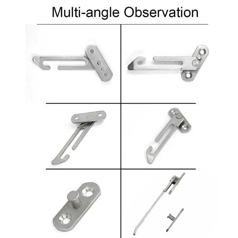 1 Set Window Restrictor Hook with Child Baby Lock Restrictor Safety Catch Left Hand
1 Set Window Restrictor Hook with Child Baby Lock Restrictor Safety Catch Left Hand