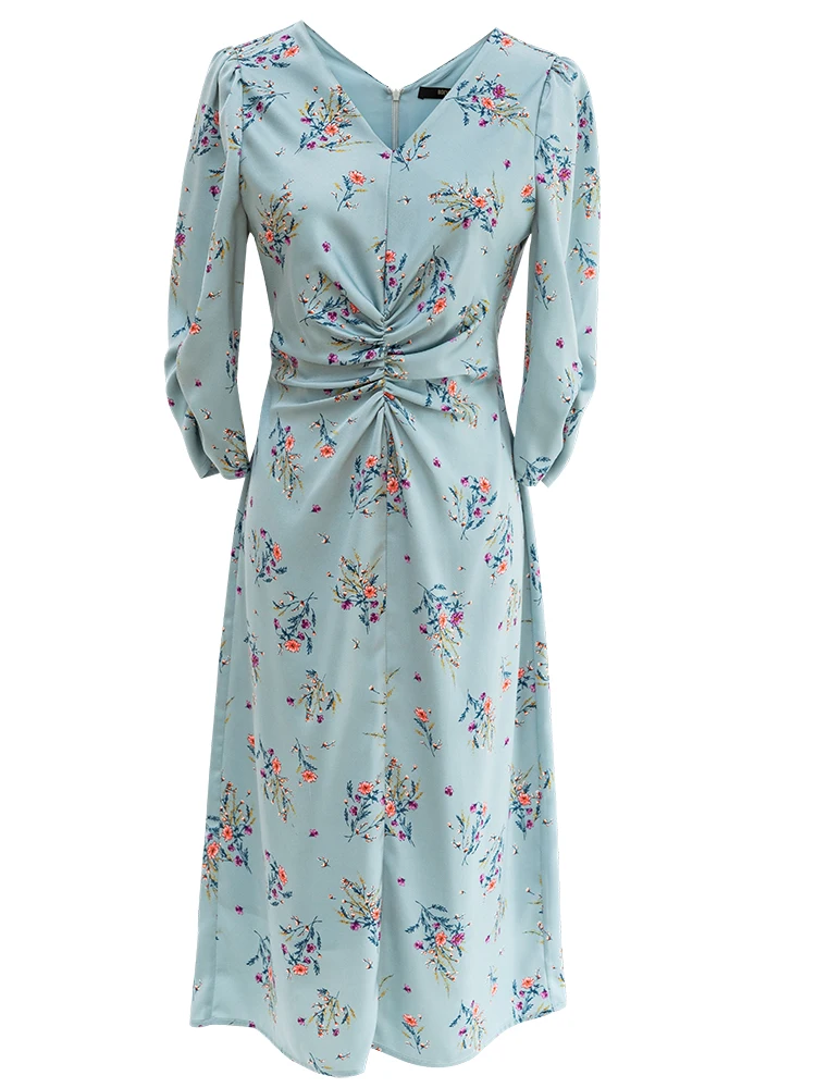 Elegant Floral Printed V Neck Ladies Straight Dress For Women 2021 Spring Summer Casual Boho Bohemian Office Holiday Midi Dress
Elegant Floral Printed V Neck Ladies Straight Dress For Women 2021 Spring Summer Casual Boho Bohemian Office Holiday Midi Dress