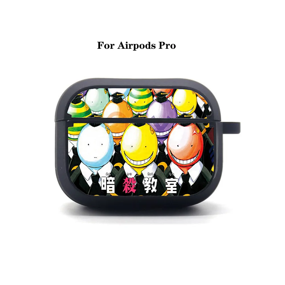 Anime Assassination Classroom AirPods Pro case Cover Apple AirPods Pro Earphone Soft Silicone Bluetooth Protective Earphone Case
Anime Assassination Classroom AirPods Pro case Cover Apple AirPods Pro Earphone Soft Silicone Bluetooth Protective Earphone Case