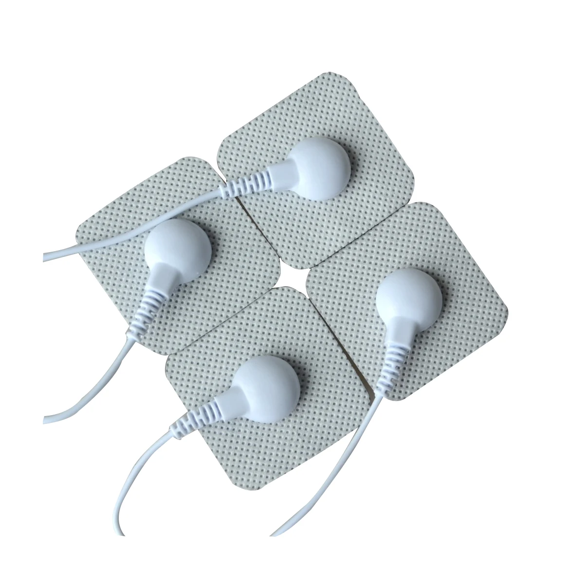 20Pairs/Lot Self Adhesive Square Tens EMS Replacement Electrode Pads For Digital Physiotherapy Machine Massager With 4*4cm 
20Pairs/Lot Self Adhesive Square Tens EMS Replacement Electrode Pads For Digital Physiotherapy Machine Massager With 4*4cm