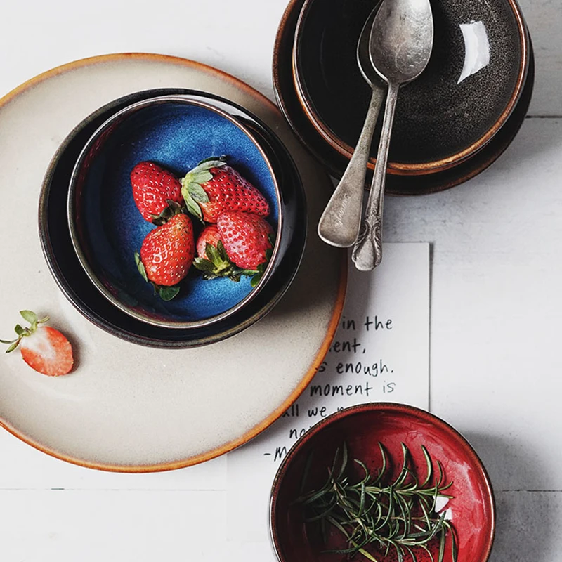 Japanese Style Ceramic Kiln Household Rice Fruit Small Soup Dinner Bowl Tableware
Japanese Style Ceramic Kiln Household Rice Fruit Small Soup Dinner Bowl Tableware