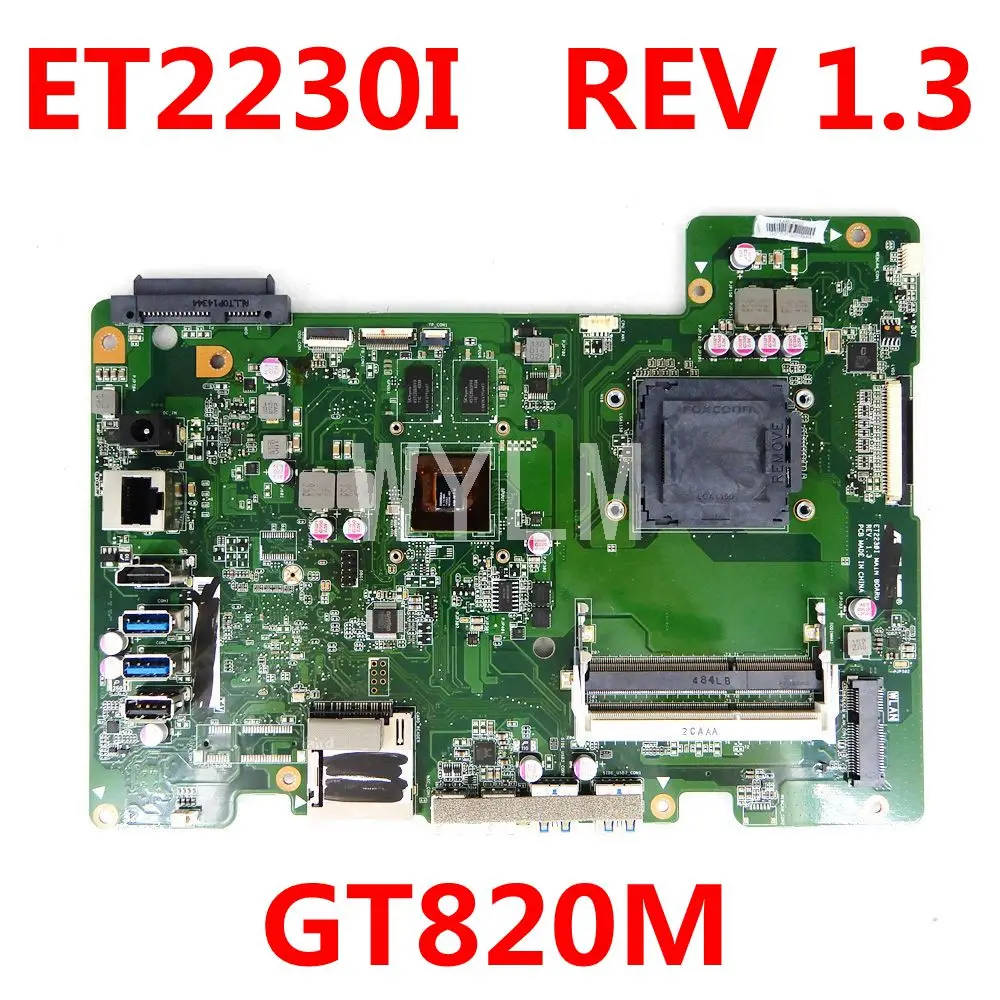 Материнская плата ET2230I GT820M REV 1,3, материнская плата «Все в одном», модель ET2230I ET2230, материнская плата 90PT0110-R03000
Материнская плата ET2230I GT820M REV 1,3, материнская плата «Все в одном», модель ET2230I ET2230, материнская плата 90PT0110-R03000