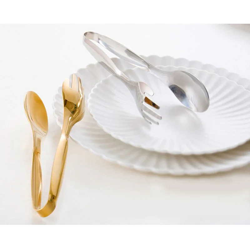 Stainless Steel Food Tongs Gold Sliver Kitchen Utensils Buffet Cooking Tools BBQ Clips Bread Steak Tong Clip Kitchen Accessories
Stainless Steel Food Tongs Gold Sliver Kitchen Utensils Buffet Cooking Tools BBQ Clips Bread Steak Tong Clip Kitchen Accessories