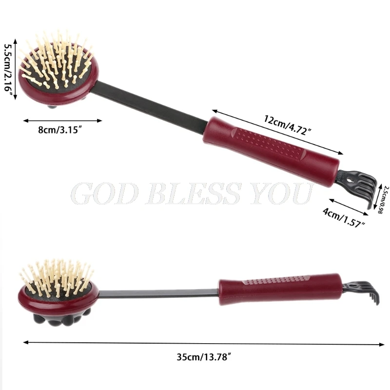Double Head Back Scratcher Body Massage Hammer Tool Health Care Massager Drop Shipping
Double Head Back Scratcher Body Massage Hammer Tool Health Care Massager Drop Shipping