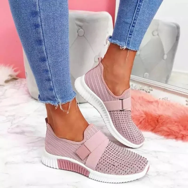 Spring Women Casual Shoes Women Flats Ladies Sport Shoes White Crystal Solid Female Mesh Sneakers New Fashion Flat Shoes
Spring Women Casual Shoes Women Flats Ladies Sport Shoes White Crystal Solid Female Mesh Sneakers New Fashion Flat Shoes