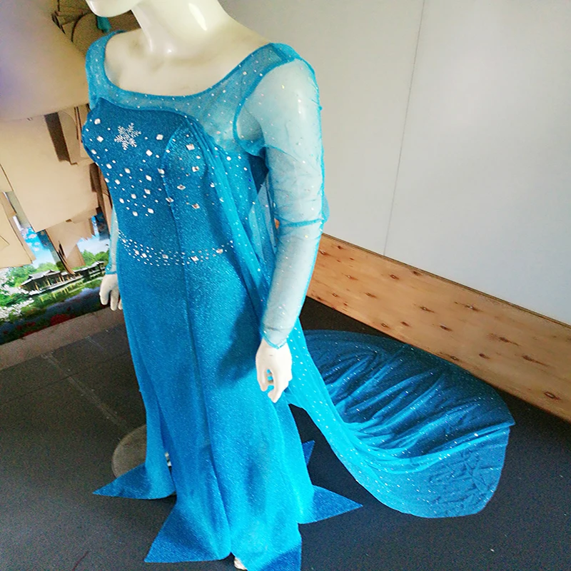 Free shipping adult Elsa Frozen princess with cloak Halloween cosplay wear for woman JQ-1003
Free shipping adult Elsa Frozen princess with cloak Halloween cosplay wear for woman JQ-1003