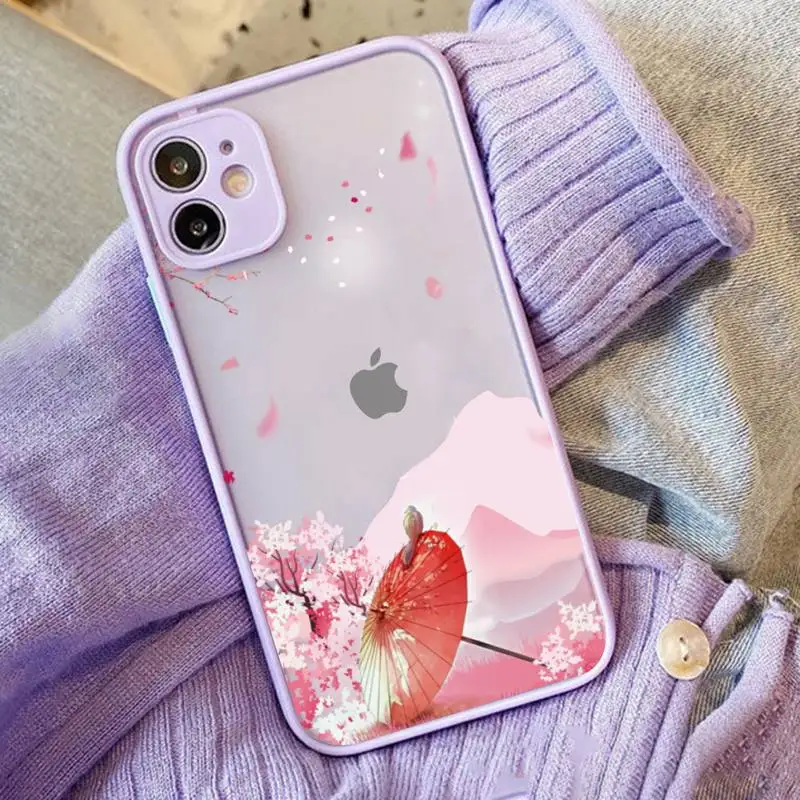 Cherry Blossoms Flower tree Phone Case For iphone 12 11 Pro Max X XS Max XR 7 8 Plus 12mini Translucent Cover
Cherry Blossoms Flower tree Phone Case For iphone 12 11 Pro Max X XS Max XR 7 8 Plus 12mini Translucent Cover