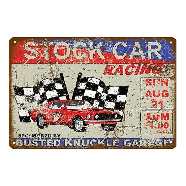 Racing Metal Plate Car Signage Retro Poster Wall Art Painting Decoration Plaque Bar Bistro Garage Decoration Metal Plate
Racing Metal Plate Car Signage Retro Poster Wall Art Painting Decoration Plaque Bar Bistro Garage Decoration Metal Plate
