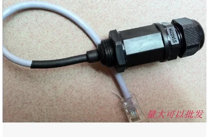 M22 PG16 network RJ45 waterproof connector, PG16 with shielding RJ45 plug, RJ45 network waterproof head
M22 PG16 network RJ45 waterproof connector, PG16 with shielding RJ45 plug, RJ45 network waterproof head