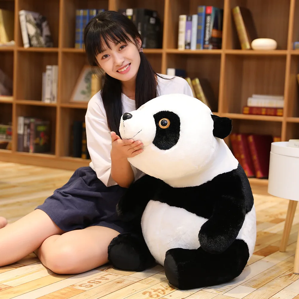 

30-50CM Cute Baby Big Giant Panda Bear Plush Stuffed Animal Doll Animals Toy Pillow Cartoon Kawaii Dolls Girls Lover Gifts
