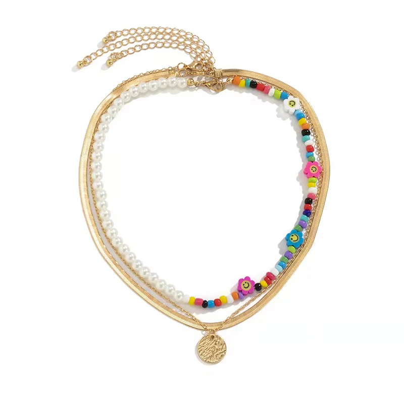 Fashion Vintage Multi-layer Pearl Necklace Y2k Jewelry Round Coin Pendants Grunge Personality Gothic Accessories Choker.
Fashion Vintage Multi-layer Pearl Necklace Y2k Jewelry Round Coin Pendants Grunge Personality Gothic Accessories Choker.