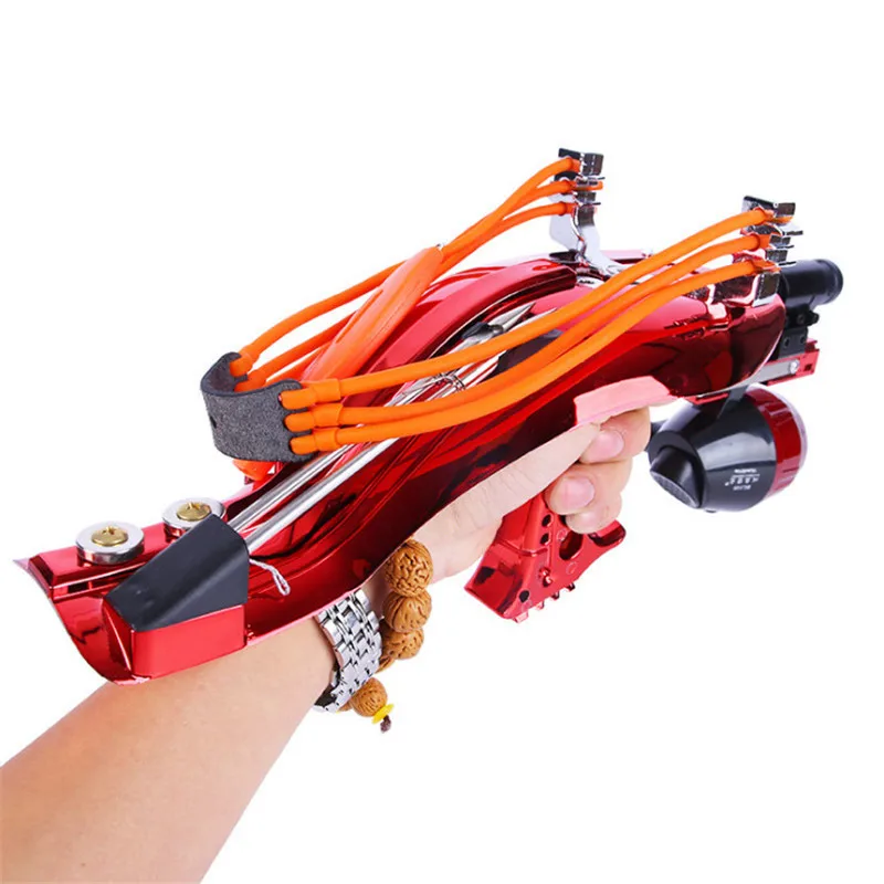 Powerful Catapult Full Set Fishing Slingshot Laser Slingshot With Arrow Rest super strong Slingshot Hunting Shooting Crossbow
Powerful Catapult Full Set Fishing Slingshot Laser Slingshot With Arrow Rest super strong Slingshot Hunting Shooting Crossbow