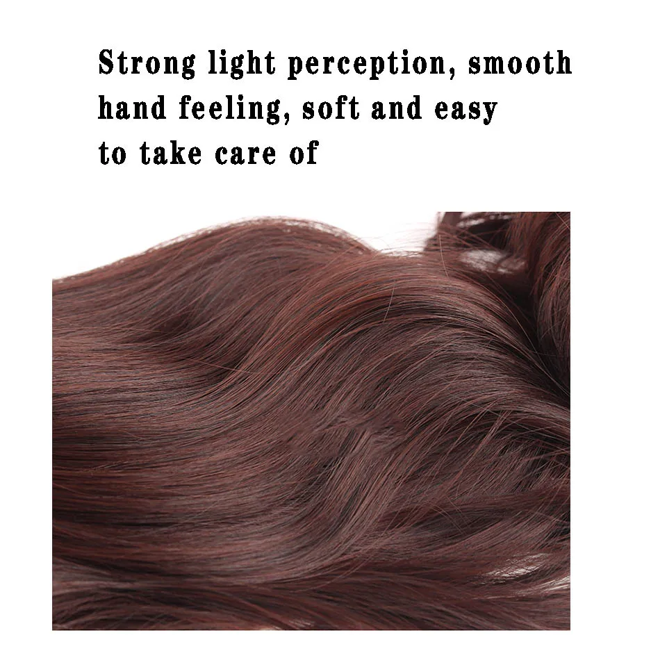 HOUYAN Knitted hat wig one long hair fluffy natural synthetic heat-resistant fiber long straight hair
HOUYAN Knitted hat wig one long hair fluffy natural synthetic heat-resistant fiber long straight hair