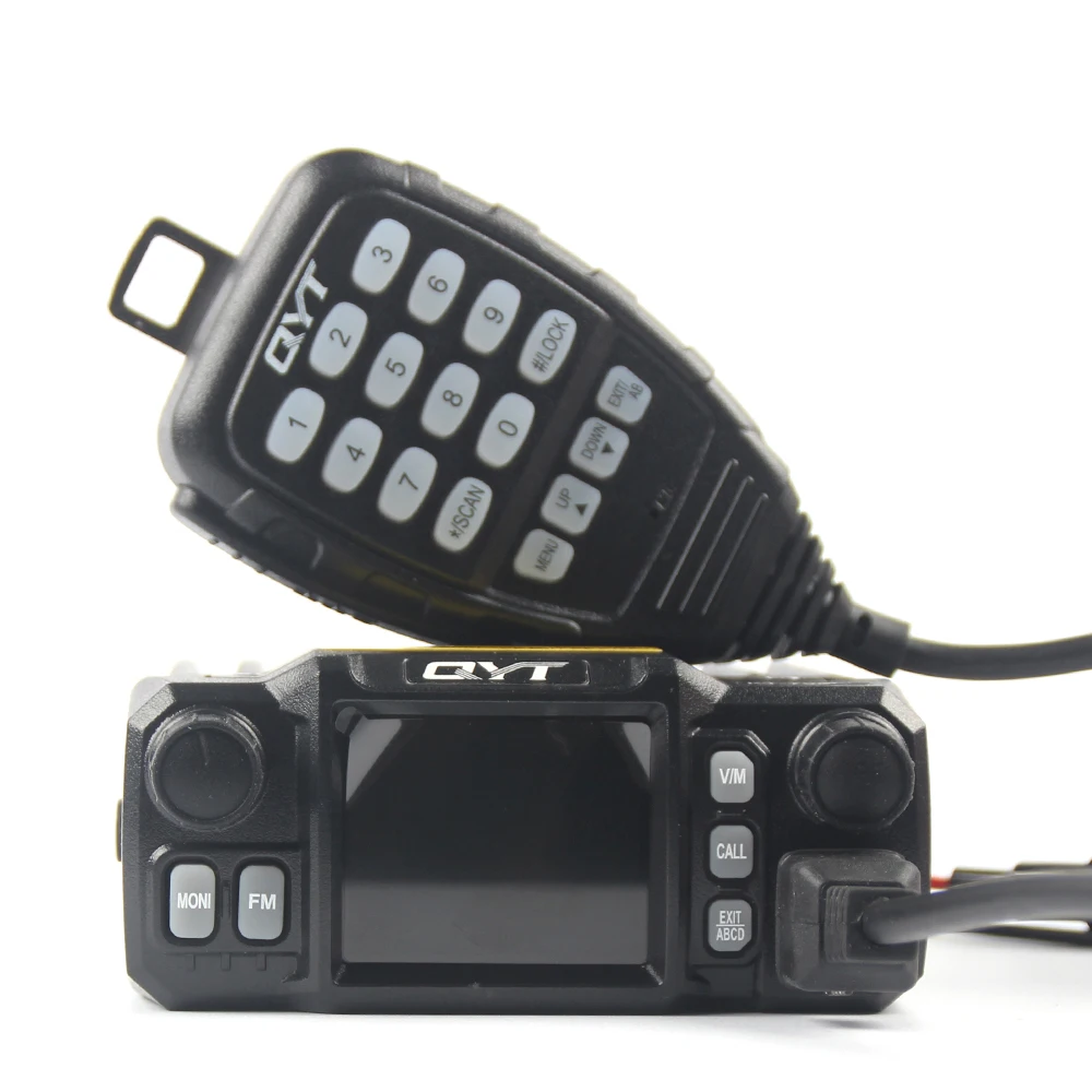 

QYT KT-8900D Mobile Transceiver Dual Band Quad Standby VHF/UHF 136-174/400-480MHz Mini Car Radio Amateur (HAM)