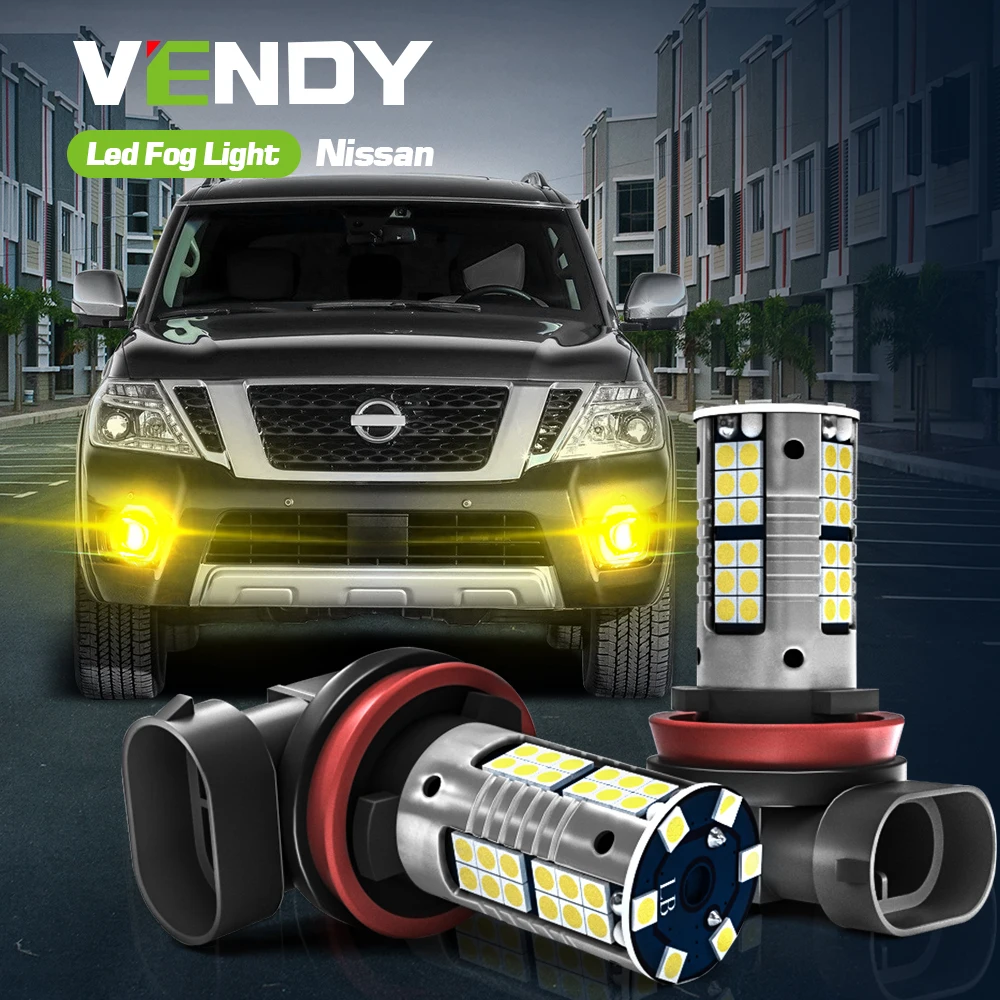 2x LED Fog Light Lamp Canbus H8 H11 For Nissan Leaf Note Pathfinder R51 R52 Qashqai J10 J11 Teana J31 J32 X-Trail T30 T31 T32
2x LED Fog Light Lamp Canbus H8 H11 For Nissan Leaf Note Pathfinder R51 R52 Qashqai J10 J11 Teana J31 J32 X-Trail T30 T31 T32