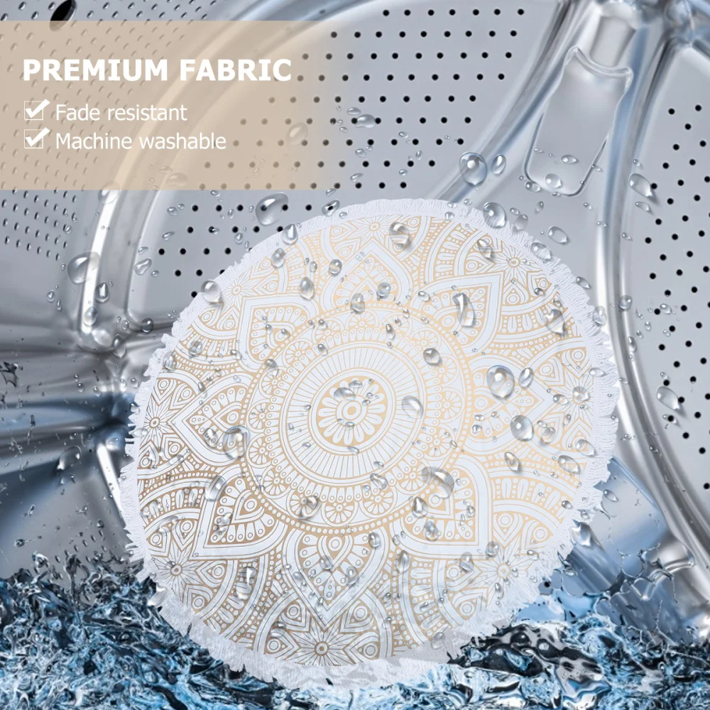 Round Beach Blanket Mandala Tapestry Indian Picnic Table Cover Beach Towel
Round Beach Blanket Mandala Tapestry Indian Picnic Table Cover Beach Towel